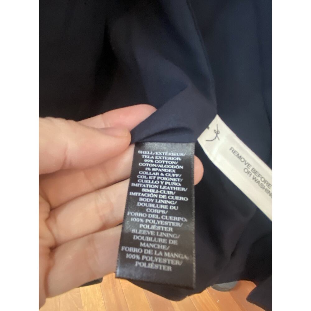Brand New With Tags! Ann Taylor Cargo/Utility Jacket Blazer Size 4 - Picture 8 of 10